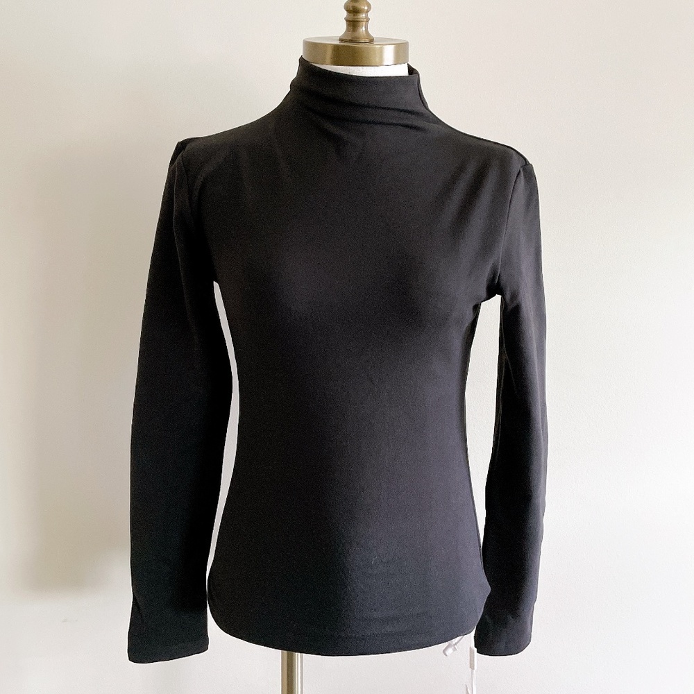 fitted turtle neck
